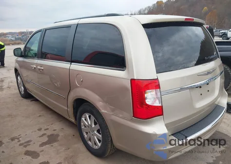 2013 Chrysler Town & Country Touring из США, поврежденный, VIN 2C4RC1BG0DR510701